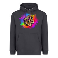 Smoke pride dog paw Heavyweight Hoodie - Artiststas