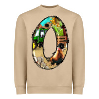 Mushroom farm life alphabet numbers 0 Heavyweight Sweatshirt - BundleAndBundleShop