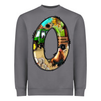 Storm farm life alphabet numbers 0 Heavyweight Sweatshirt - BundleAndBundleShop