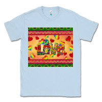 Dusty Blue autism awareness love Classic Tee - BarkalooDesign