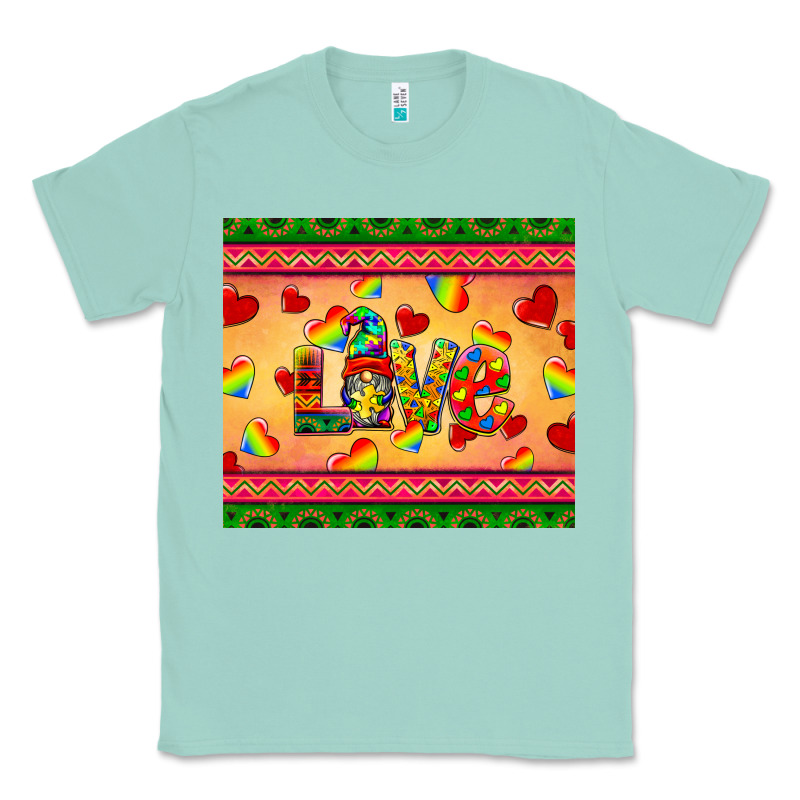 Autism Awareness Love Classic Tee by BarkalooDesign | Teevron