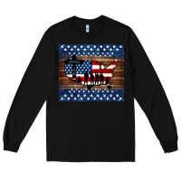 Black god bless america american flag tumbler Long Sleeve Tee - Jasminsmagicworld