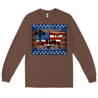 Chestnut god bless america american flag tumbler Long Sleeve Tee - Jasminsmagicworld