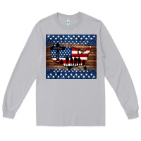 Moon Dust god bless america american flag tumbler Long Sleeve Tee - Jasminsmagicworld
