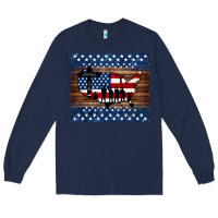 Navy god bless america american flag tumbler Long Sleeve Tee - Jasminsmagicworld