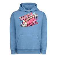 Pigment Pebble Blue tackle cancer Urban Hoodie - CowGirlArtShop