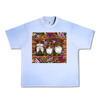 Grape Ice camouflage gnomes american flag star leopard Urban Heavy Tee - Artiststas