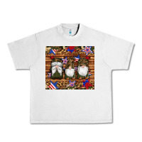 Lunar Rock camouflage gnomes american flag star leopard Urban Heavy Tee - Artiststas