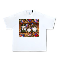 White camouflage gnomes american flag star leopard Urban Heavy Tee - Artiststas