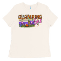 Bone glamping girl Ladies Tee - texasbilliewilder
