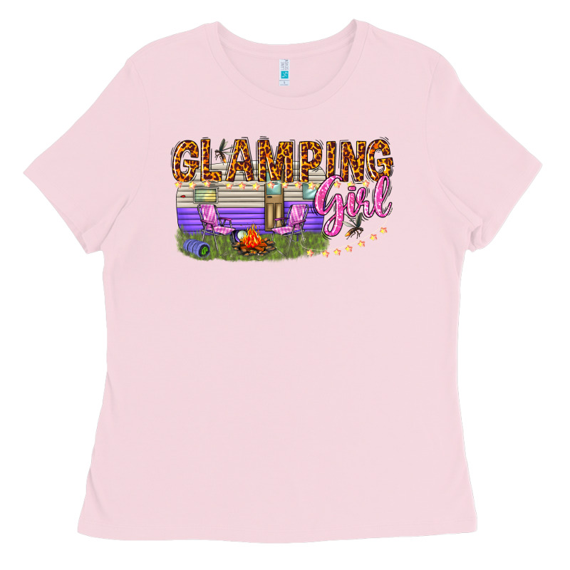 Glamping Girl Ladies Tee by texasbilliewilder | Teevron