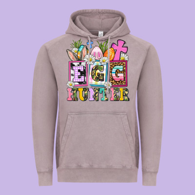 Egg Hunter Vintage Hoodie Designed By Adodesignshop