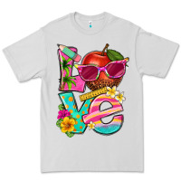 Dove Grey love summer teacher Premium Tee - texasbilliewilder
