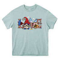 Arona love 4th july with gnome billie wilder Heavy Core Tee - texasbilliewilder