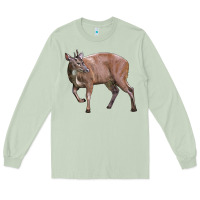 Matcha Red Brocket Buck Deer Long Sleeve Tee - LillyAllenDesigns