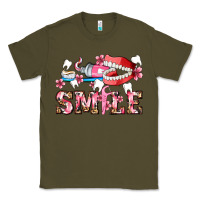 Smile With Teeth And Brush Classic Tee | Teevron