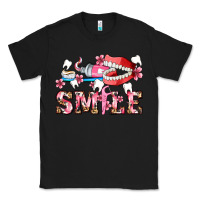 Black smile with teeth and brush Classic Tee - AdoDesignShop