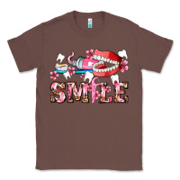 Chestnut smile with teeth and brush Classic Tee - AdoDesignShop