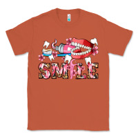 Copper smile with teeth and brush Classic Tee - AdoDesignShop