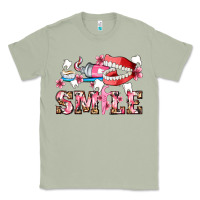Matcha smile with teeth and brush Classic Tee - AdoDesignShop
