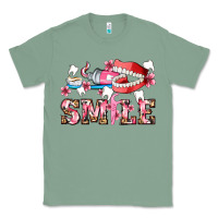 Sage smile with teeth and brush Classic Tee - AdoDesignShop