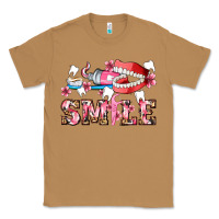 Toasted Coconut smile with teeth and brush Classic Tee - AdoDesignShop