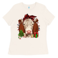 Bone Christmas Hereford Ladies Tee - JahusDesignShop