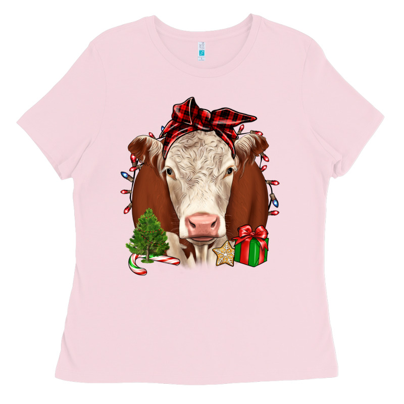 Christmas Hereford Ladies Tee by JahusDesignShop | Teevron