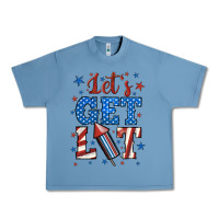 Pebble Blue let's get lit Urban Heavy Tee - BundleAndBundleShop