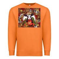 Carrot Christmas baby cow hot cocoa Premium Sweatshirt - Jasminsmagicworld
