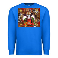 True Royal Christmas baby cow hot cocoa Premium Sweatshirt - Jasminsmagicworld
