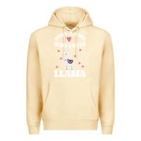 Pina Colada Llama Just A Girl Who Loves Llamas Premium Hoodie - Bettercallsaul