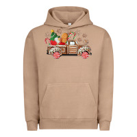 Pigment Burro christmas gingerbread truck Urban Hoodie - CowGirlArtShop
