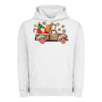 Pigment Lunar Rock christmas gingerbread truck Urban Hoodie - CowGirlArtShop