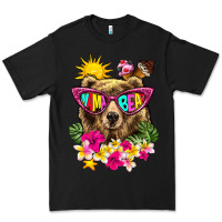 Black mama bear summer Premium Tee - texasbilliewilder