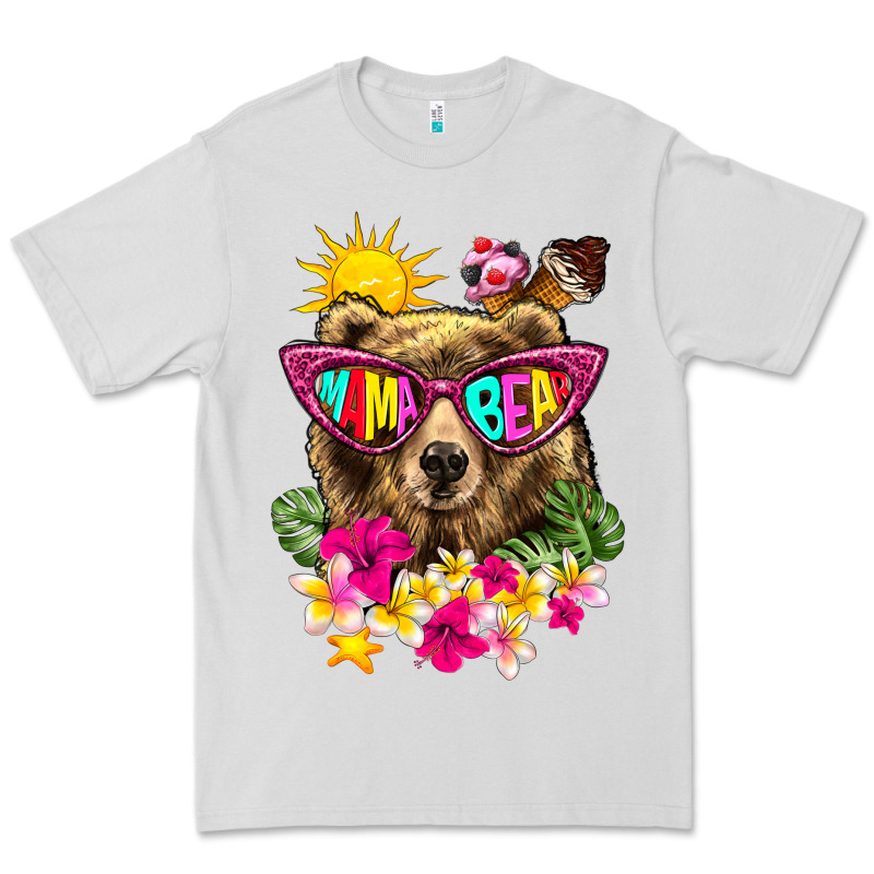 Mama Bear Summer Premium Tee by texasbilliewilder | Teevron