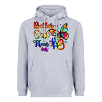 Heather Grey better out than in Heavyweight Hoodie - Artiststas