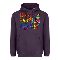 Plum better out than in Heavyweight Hoodie - Artiststas