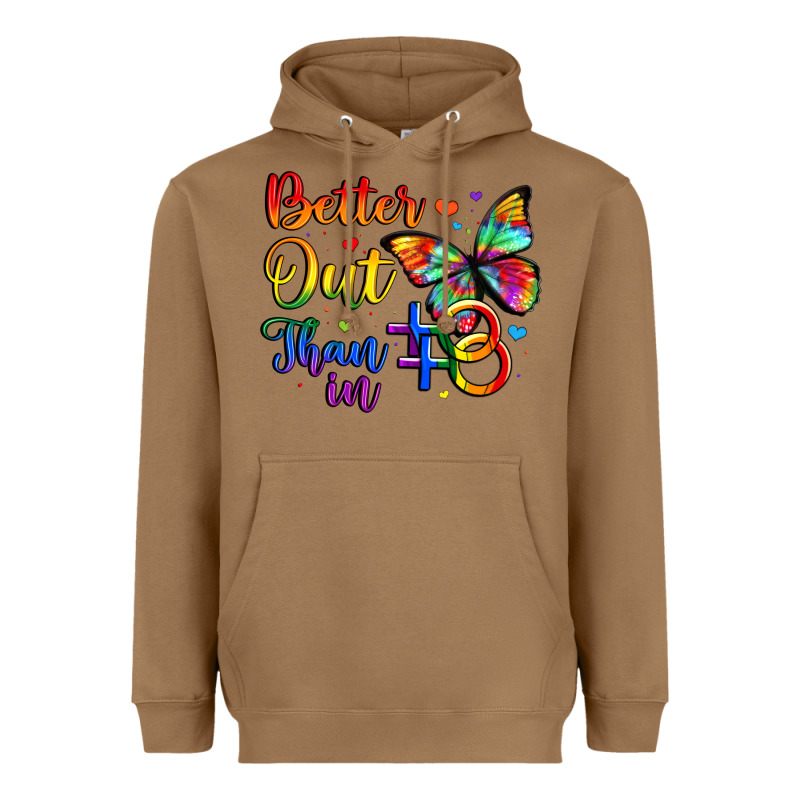 Better Out Than In Heavyweight Hoodie by Artiststas | Teevron