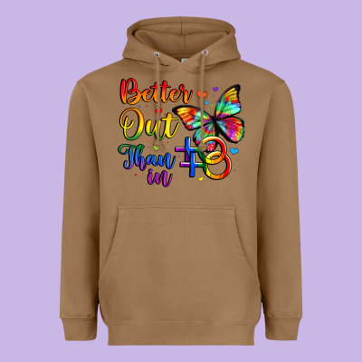 Better Out Than In Heavyweight Hoodie Designed By Artiststas