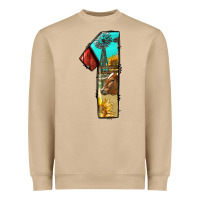 Mushroom farm life alphabet numbers 1 Heavyweight Sweatshirt - BundleAndBundleShop