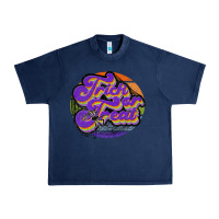 Navy trick or treat Urban Heavy Tee - JahusDesignShop