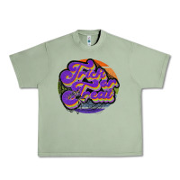 Oil Green trick or treat Urban Heavy Tee - JahusDesignShop