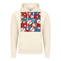 Vintage Artic baseball paisley and jean pattern, baseball seamless pattern Vintage Hoodie - JahusDesignShop