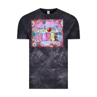 Cloud Black school nurse tumbler Vintage Tee - BundleAndBundleShop