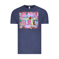 Vintage Denim school nurse tumbler Vintage Tee - BundleAndBundleShop