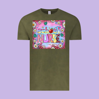 School Nurse Tumbler Vintage Tee Designed By Bundleandbundleshop