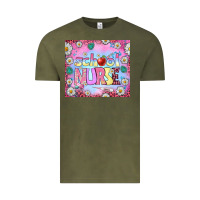 Vintage Olive school nurse tumbler Vintage Tee - BundleAndBundleShop