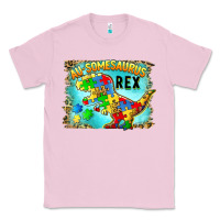 Bubblegum Pink au somesaurus rex Classic Tee - BarkalooDesign