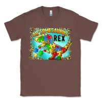 Chestnut au somesaurus rex Classic Tee - BarkalooDesign